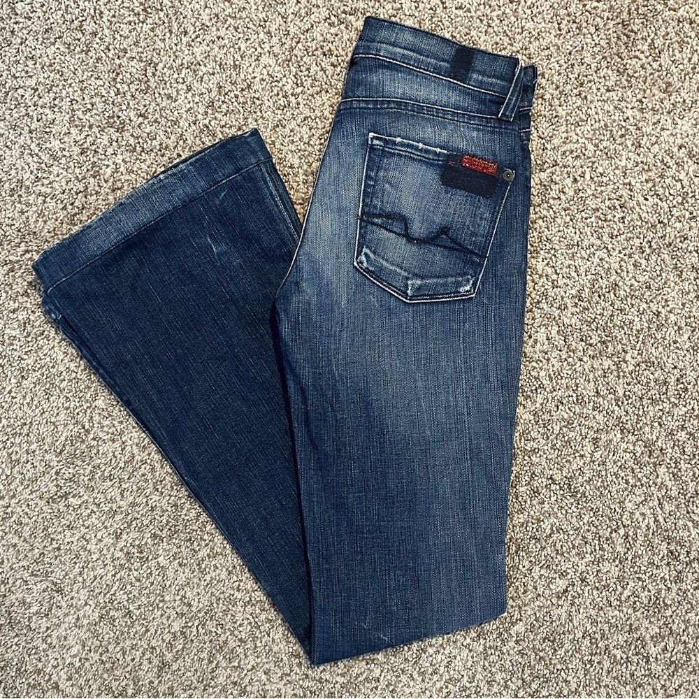 7FAM Vintage Charlize Flare Jeans